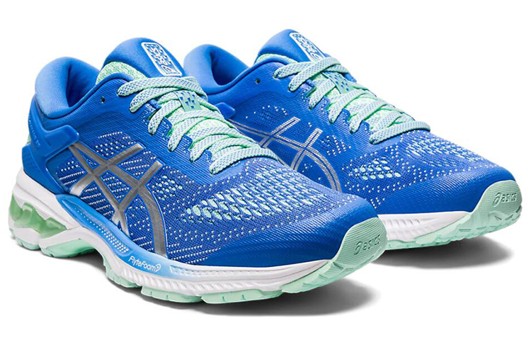 Lookbook (W) Zapatillas ASICS Gel-Kayano 26 Azul Blanco 'Blue White' 1012A457-401