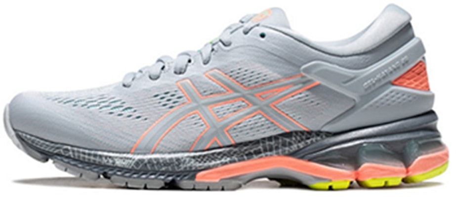 (Women) ASICS Gel Kayano 26 'Hyper Flash - Piedmont Grey Sun Coral' 1012A536-020 Buy (Women) ASICS Gel Kayano 26 'Hyper Flash - Piedmont Grey Sun Coral' 1012A536-020