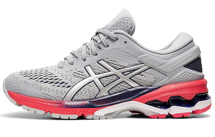 Buy (W) 亚瑟士 Gel Kayano 26 '皮埃蒙特灰红' 1012A457-020