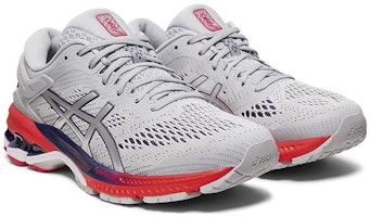 (W) 亚瑟士 Gel Kayano 26 '皮埃蒙特灰红' 1012A457-020 Lookbook (W) 亚瑟士 Gel Kayano 26 '皮埃蒙特灰红' 1012A457-020