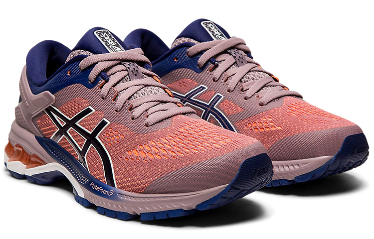 Lookbook (W) ASICS Gel Kayano 26 'Violet Blush Dive Blue' - Biru Menyelam Merah Malu 1012A457-500