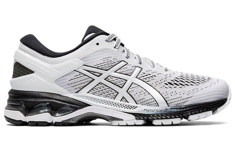 (W) ASICS Gel-Kayano 26 White Black Sneakers 'White Black' 圖 2