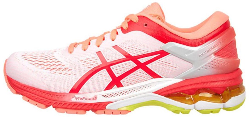 (W) ASICS Gel Kayano 26 Kai 'Blanco Rosa Láser' 1012A544-100 Buy (W) ASICS Gel Kayano 26 Kai 'Blanco Rosa Láser' 1012A544-100