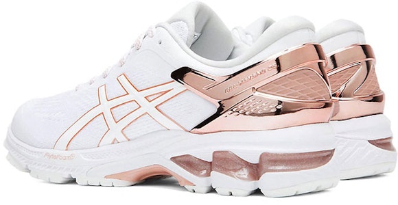 (W) ASICS Gel Kayano 26 Platinum 'Oro Rosa' 1012A749-100 Purchase (W) ASICS Gel Kayano 26 Platinum 'Oro Rosa' 1012A749-100