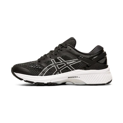 (W) ASICS Gel Kayano 26 Wide 'Black White'