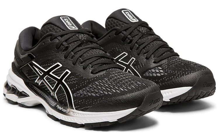 (W) ASICS Gel Kayano 26 Wide 'Black White' 圖 3