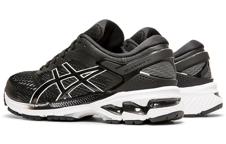 (W) ASICS Gel Kayano 26 Wide 'Black White' 圖 4