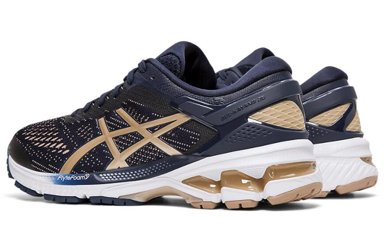 Shop (W) ASICS Gel Kayano 26 Ancho 'Midnight Frosted Almond' 1012A459-400