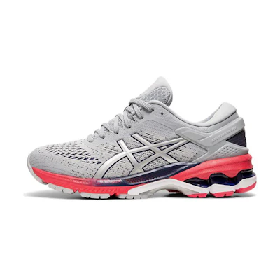 (W) ASICS Gel Kayano 26 Wide 'Piedmont Grey Red'