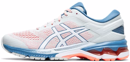 (Women) ASICS Gel Kayano 26 Wide 'White Blue'  1012A459-021 (Women) ASICS Gel Kayano 26 Wide 'White Blue'  1012A459-021