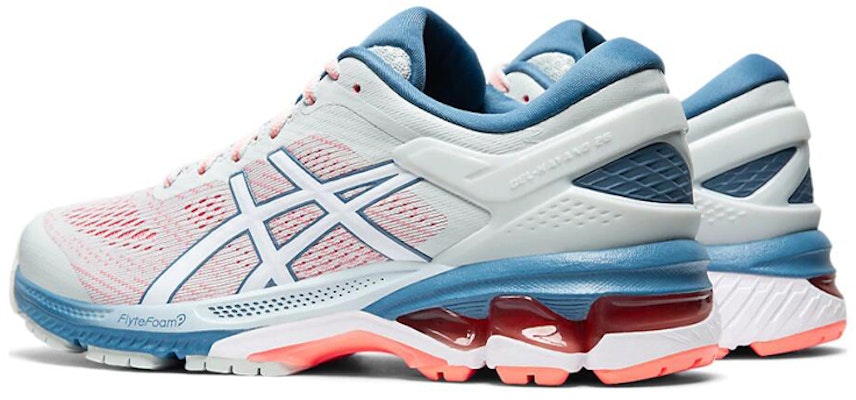 (W) ASICS Gel Kayano 26 Ancho 'Blanco Azul' 1012A459-021 Lookbook (W) ASICS Gel Kayano 26 Ancho 'Blanco Azul' 1012A459-021