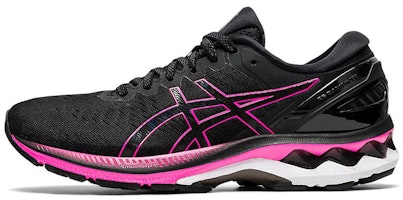 (Women) ASICS Gel Kayano 27 'Black Pink Glo' 1012A649-003 (Women) ASICS Gel Kayano 27 'Black Pink Glo' 1012A649-003