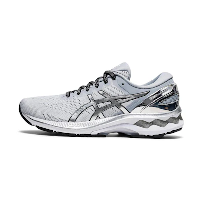 (W) ASICS Gel Kayano 27 Platinum 'Grey Pure Silver'