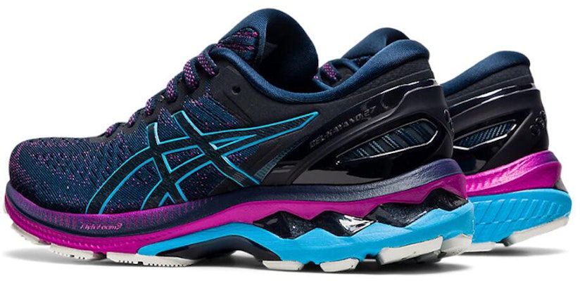 (W) 亚瑟士Gel Kayano 27 宽款 ‘法蓝数码水’ 1012A713-401 Lookbook (W) 亚瑟士Gel Kayano 27 宽款 ‘法蓝数码水’ 1012A713-401