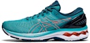 Buy (W) ASICS Gel Kayano 27 Wide 'Techno Cyan' Lelaki/Wanita Kasut Sukan 1012A713-300