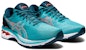(W) ASICS Gel Kayano 27 Wide 'Techno Cyan' Lelaki/Wanita Kasut Sukan 1012A713-300