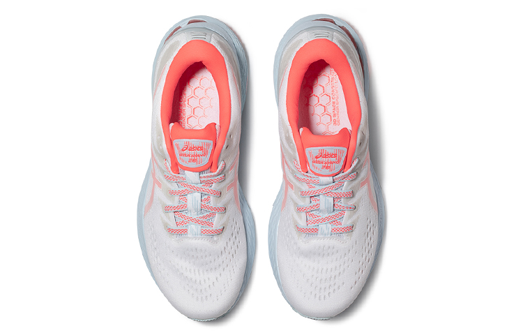 Lookbook (W) アシックス GEL-KAYANO 28 白オレンジ 1012B257-100