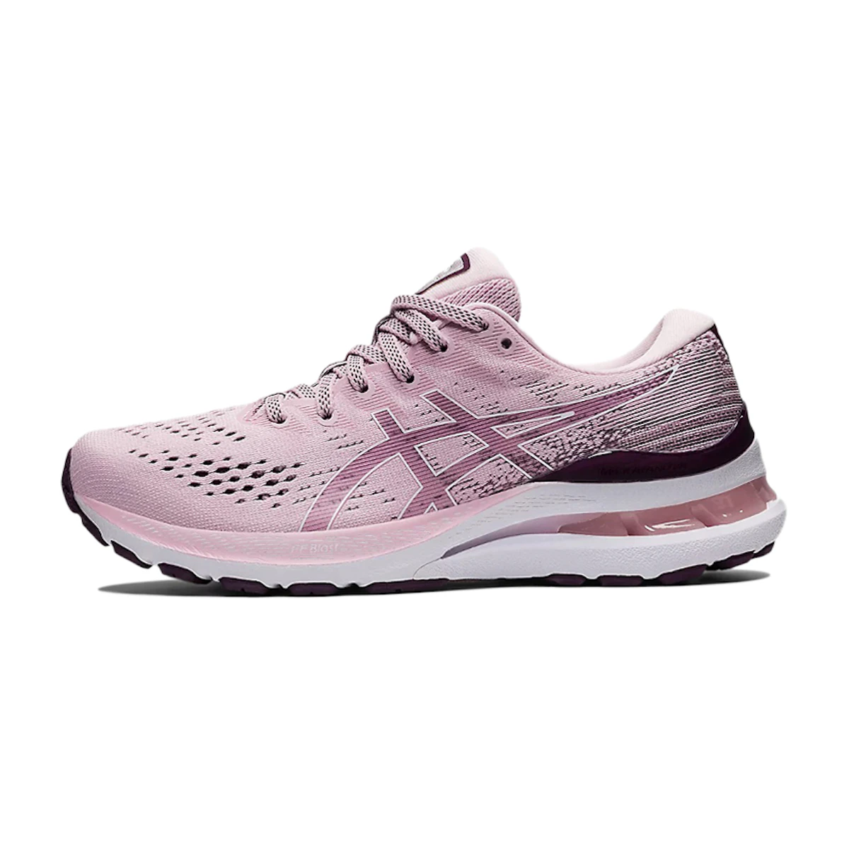 (W) ASICS Gel Kayano 28 Wide 'Barely Rose' Wanita Sneakers 1012B046-702
