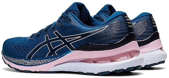 (W) 아식스 젤 카야노 28 와이드 '마코블루 베얼리로즈' 1012B046-402 Shop (W) 아식스 젤 카야노 28 와이드 '마코블루 베얼리로즈' 1012B046-402