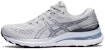 (W) ASICS Gel Kayano 28 Wide 'Piedmont Grey Deep Plum' dalam Warna Kelabu & Plum. 1012B046-021