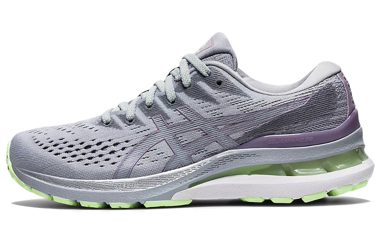 (W) ASICS Gel Kayano 28 Wide 'Piedmont Grey Soft Lavender'