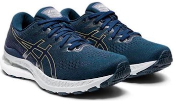 (W) ASICS Gel Kayano 28 Wide 'Thunder Blue' Lelaki 1012B046-401 Lookbook (W) ASICS Gel Kayano 28 Wide 'Thunder Blue' Lelaki 1012B046-401