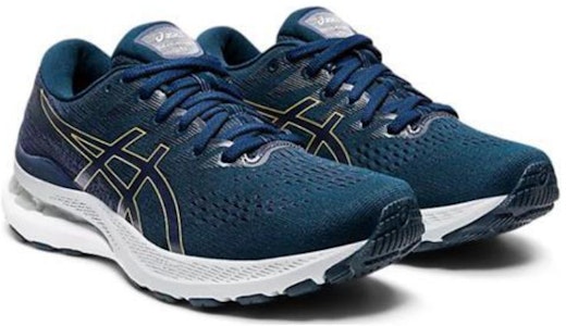 (W) ASICS Gel Kayano 28 Wide 'Thunder Blue' Lelaki 1012B046-401 Lookbook (W) ASICS Gel Kayano 28 Wide 'Thunder Blue' Lelaki 1012B046-401