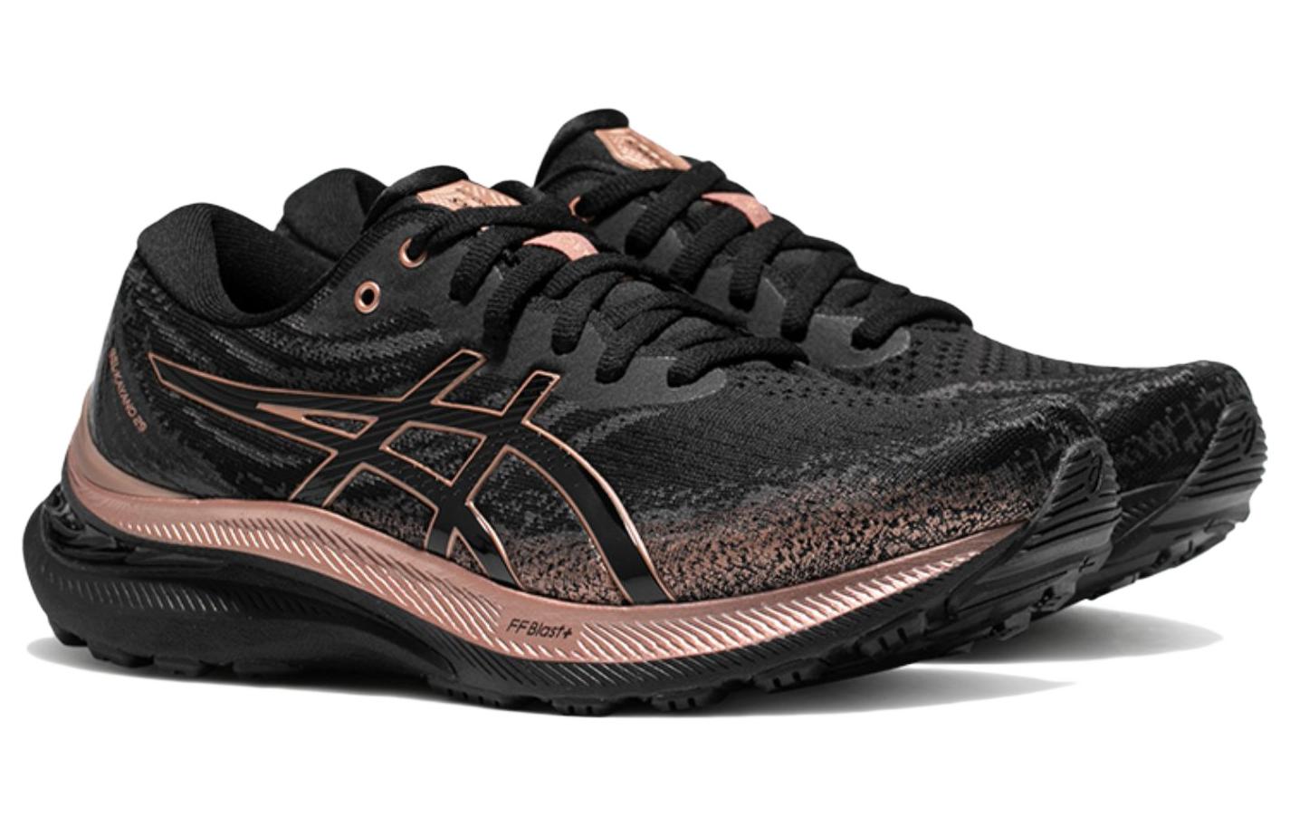 Shop (W) ASICS Gel Kayano 29 Platinum 'Hitam Rose Gold' 1012B534-001
