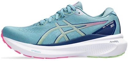 (Women) ASICS Gel Kayano 30 'Gris Blue Lime Green' 1012B357-402 (Women) ASICS Gel Kayano 30 'Gris Blue Lime Green' 1012B357-402