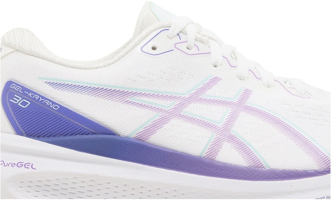 (Women) ASICS Gel Kayano 30 'White Cyber Grape' 1012B357-100 Order (Women) ASICS Gel Kayano 30 'White Cyber Grape' 1012B357-100