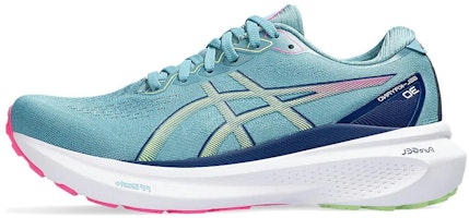 (Women) ASICS Gel Kayano 30 Wide 'Gris Blue Lime Green' 1012B503-402 (Women) ASICS Gel Kayano 30 Wide 'Gris Blue Lime Green' 1012B503-402