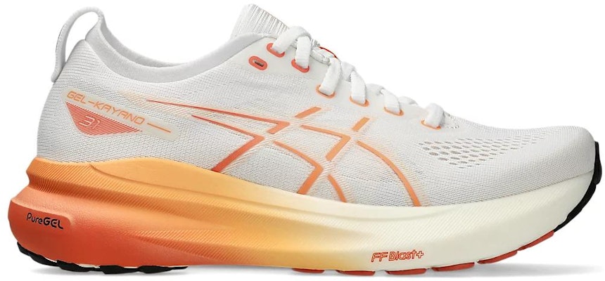 (Women) ASICS Gel Kayano 31 'White Faded Orange' 1012B670-100 Order (Women) ASICS Gel Kayano 31 'White Faded Orange' 1012B670-100