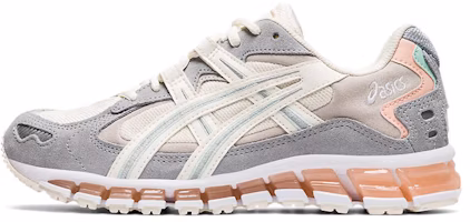 (Women) ASICS Gel-Kayano 5 360 Grey White Sneakers 'Pink Gray White' 1022A140-102 (Women) ASICS Gel-Kayano 5 360 Grey White Sneakers 'Pink Gray White' 1022A140-102
