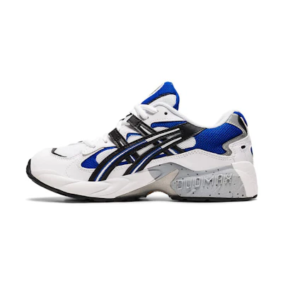(W) ASICS Gel-Kayano 5 Black/White/Blue