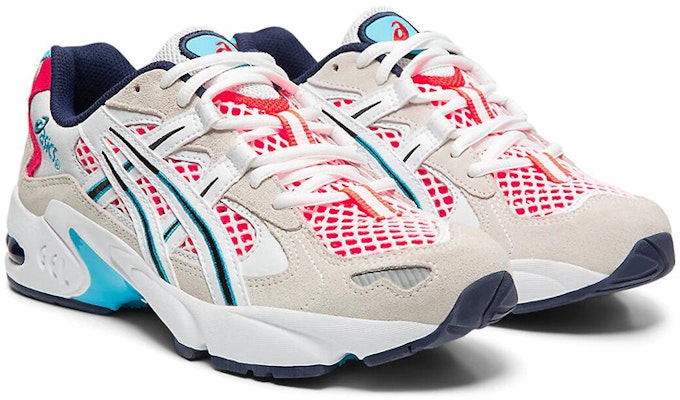 (W) 아식스 젤 카야노 5 OG 화이트/블루/오렌지 1022A166-100 Lookbook (W) 아식스 젤 카야노 5 OG 화이트/블루/오렌지 1022A166-100