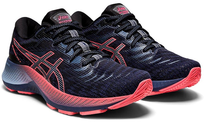 (W) ASICS Gel Kayano Lite 2 'Thunder Blue Blazing Coral' Sepatu Lari 1012B071-400 Lookbook (W) ASICS Gel Kayano Lite 2 'Thunder Blue Blazing Coral' Sepatu Lari 1012B071-400