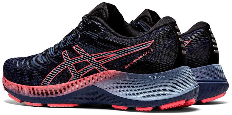 (W) ASICS Gel Kayano Lite 2 'Thunder Blue Blazing Coral' Sepatu Lari 1012B071-400 Shop (W) ASICS Gel Kayano Lite 2 'Thunder Blue Blazing Coral' Sepatu Lari 1012B071-400