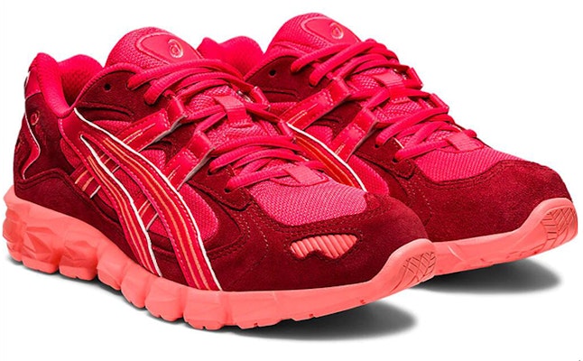 亞瑟士Gel-Kayano V Kzn 女款 紅色 跑步鞋 Lookbook 亞瑟士Gel-Kayano V Kzn 女款 紅色 跑步鞋