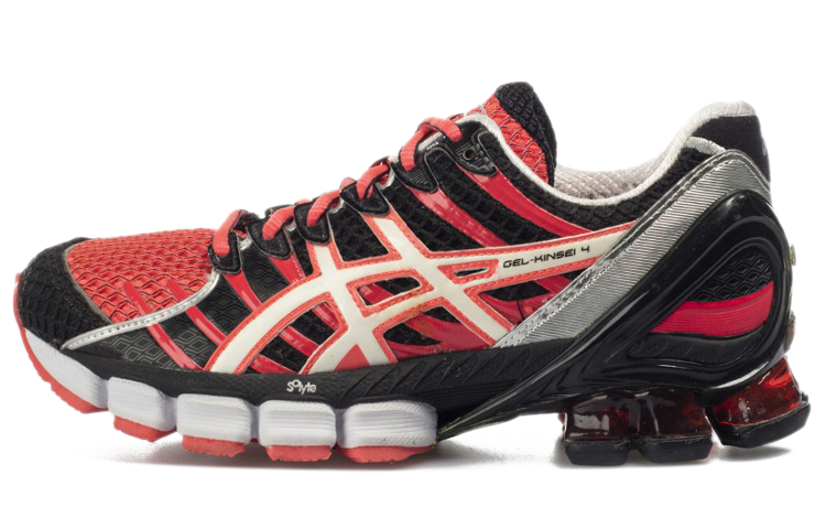 (W) ASICS Gel-Kinsei 4 'Black Red'