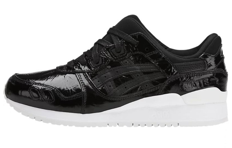 Buy (Women) ASICS Gel Lyte 3 'Crinkled Patent Leather - Black'  HL7Q5-9090
