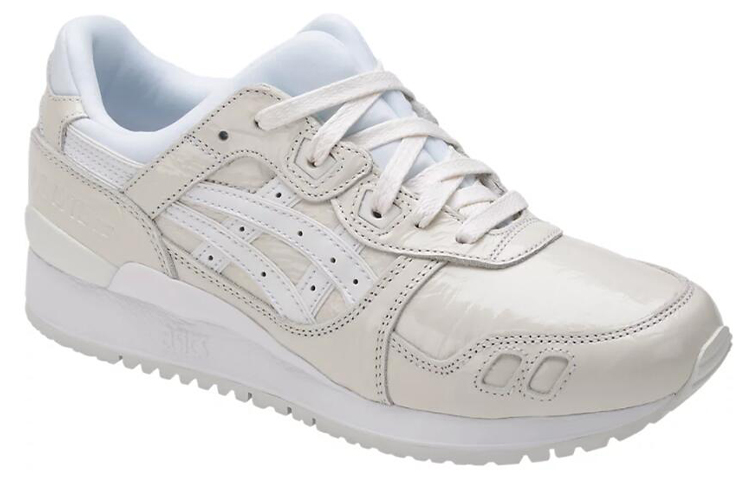 Lookbook (Women) ASICS Gel Lyte 3 'Crinkled Patent Leather - White'  HL7Q5-0101