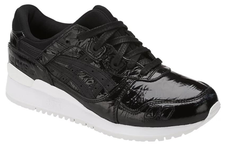 Lookbook (Women) ASICS Gel Lyte 3 'Crinkled Patent Leather - Black'  HL7Q5-9090
