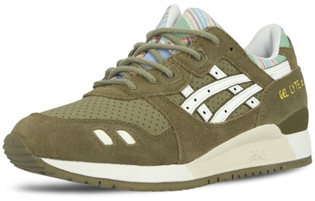 (W) ASICS Gel Lyte 3 'Hijau Zaitun' H587L-8501 Lookbook (W) ASICS Gel Lyte 3 'Hijau Zaitun' H587L-8501