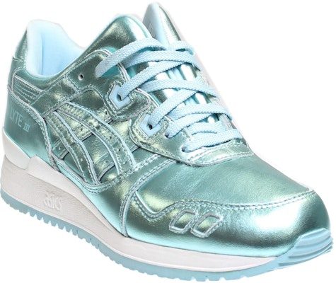 (Women) ASICS Gel Lyte 3 Footlocker Exclusive 'Metallic Pack - Ice Blue' H6E5K-4444 Order (Women) ASICS Gel Lyte 3 Footlocker Exclusive 'Metallic Pack - Ice Blue' H6E5K-4444