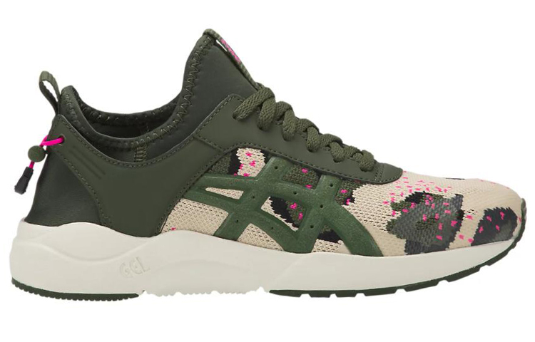 (W) ASICS Gel-Lyte Keisei Knit Running Shoes White/Green 圖 2