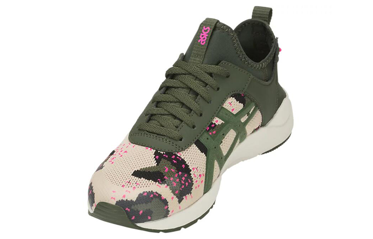 (W) ASICS Gel-Lyte Keisei Knit Running Shoes White/Green 圖 4