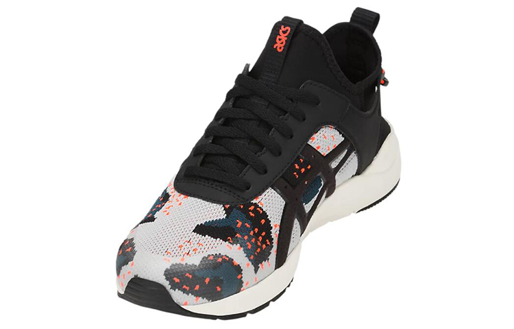 (W) ASICS Gel-Lyte Keisei Knit Running Shoes Black/Grey 圖 4