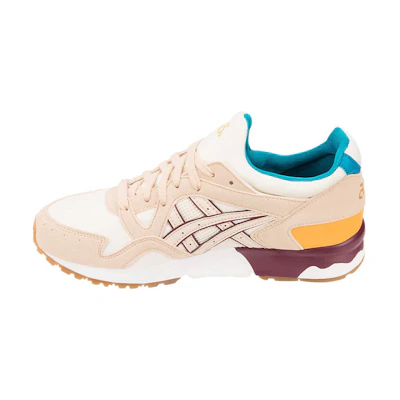(W) ASICS Gel-Lyte V Running Shoes White/Brown/Blue