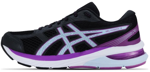 Asics Gel-Nagoya 4 耐磨透氣 低筒 跑步鞋 女款 黑紫 Buy Asics Gel-Nagoya 4 耐磨透氣 低筒 跑步鞋 女款 黑紫