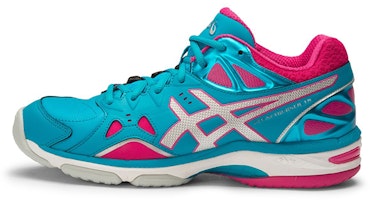 (Women) ASICS Gel-Netburner 18 'Blue Pink' R652Y-4393 (Women) ASICS Gel-Netburner 18 'Blue Pink' R652Y-4393